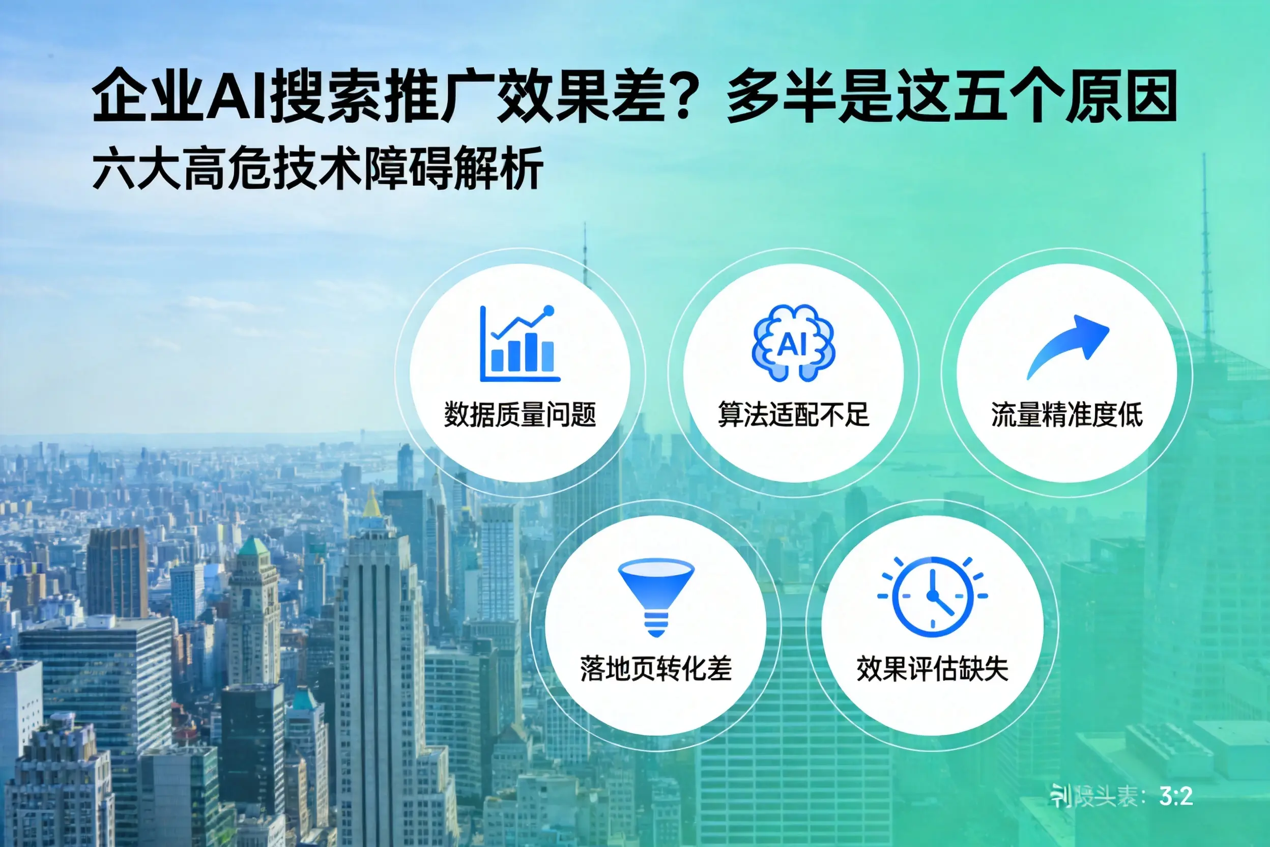 枣强企业AI搜索推广效果差？多半是这五个原因